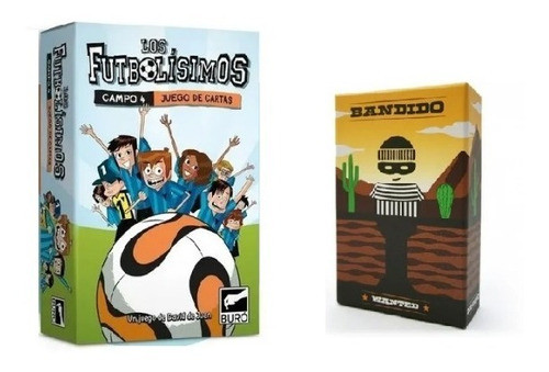 Combo Juego De Mesa Los Futbolisimos + Bandido Bureau M4e 0