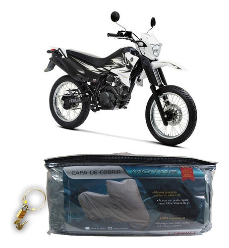 Capa Com Cadeado Para Cobrir Yamaha Xtz 125 Xk M(205) 0