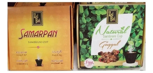 Cups De Pasta Y Resina Incienso Dif. Fragancias X 2 Cajas 0