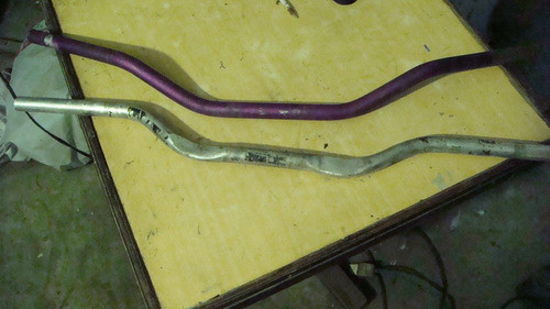 Manubrios De Aluminio Dos,uno A Enderezar 0