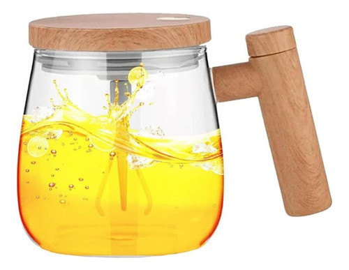 Taza De Vidrio Con Mezclador (a Pilas) 0