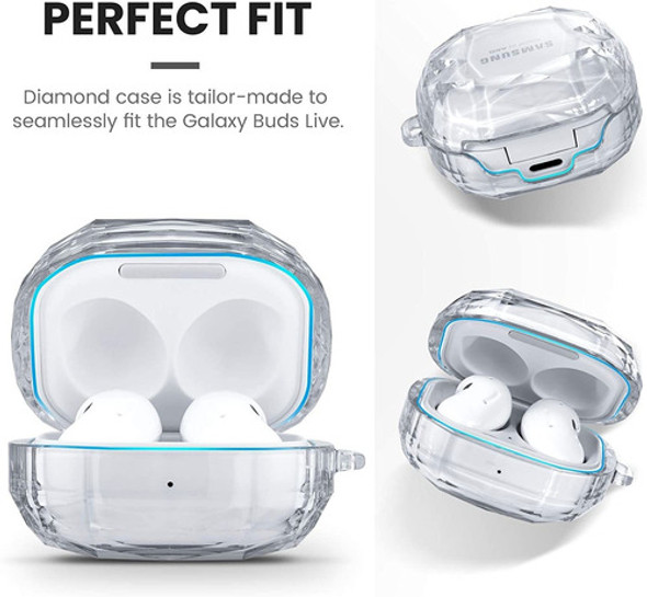 Goton - Compatible Con Samsung Galaxy Buds 2 Case/clear 1