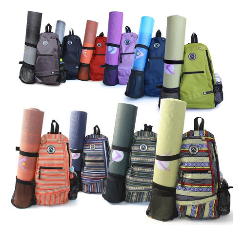 Aurorae Esterilla De Yoga/gimnasio Mochila De Viaje Cross-bo 1