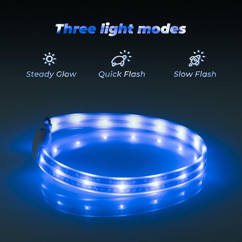 Collar Led Para Perros Mypetag, Collares Para Perros Ilumina 1