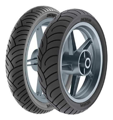 Cubierta Moto 100 80 17 Rinaldi Hb37 Tubeless - Gkmotos.uy 0