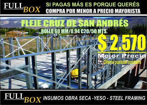Fleje Cruz De San Andres 60mm/cal20-50 Metros-fullbox 0