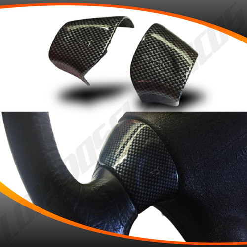 Par Capa Volante Vr6 Buzina Vw Mk3 Golf Passat Vr6 Carbono 1