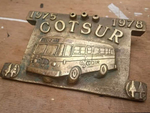 Bronce De Escritorio Porta Banderas Cotsur 1