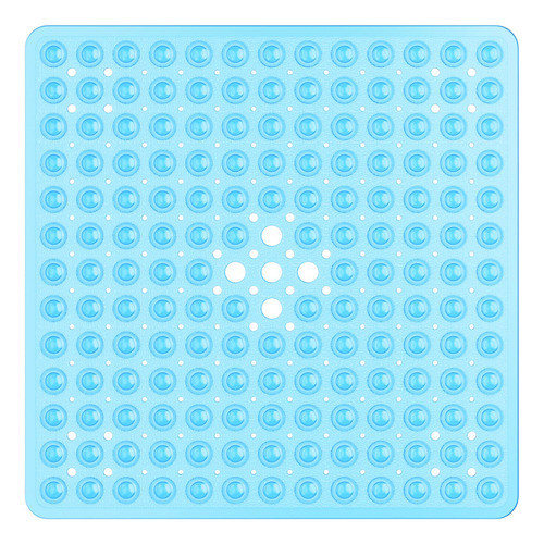 Xiyunte Tapete De Ducha Cuadrado Antideslizante, Tapete Cuad 0