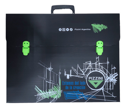 Porta Tablero Valija Pizzini 40x50 0