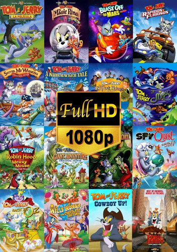 Tom Y Jerry Coleccion Peliculas De La Serie Calidad Full Hd 0