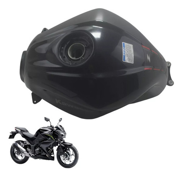Tanque Combustible Kawasaki Z300 2013/2018 Grafmoto #02 0 Tanque Combustible Kawasaki Z300 2013/2018 Grafmoto #02 0