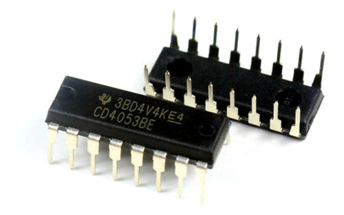 Circuito Integrado Cd4053be Hef4053bp Cd4053 Dip16 Cmos 0