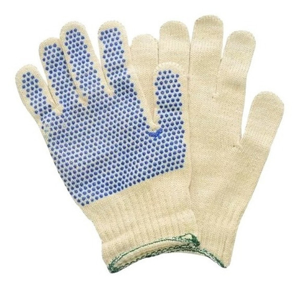 Guante Moteado Pesado Trabajo X 12 Pares 0