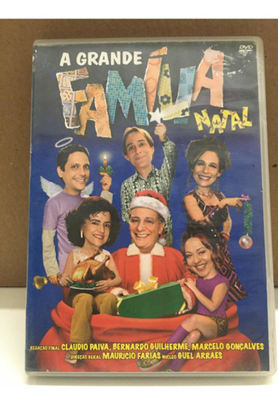 A Grande Família Natal Dvd Original Usado 0