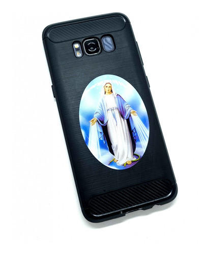 Adesivo Resinado Nossa Senhora Das Graças 7x5 Capa Celular 1