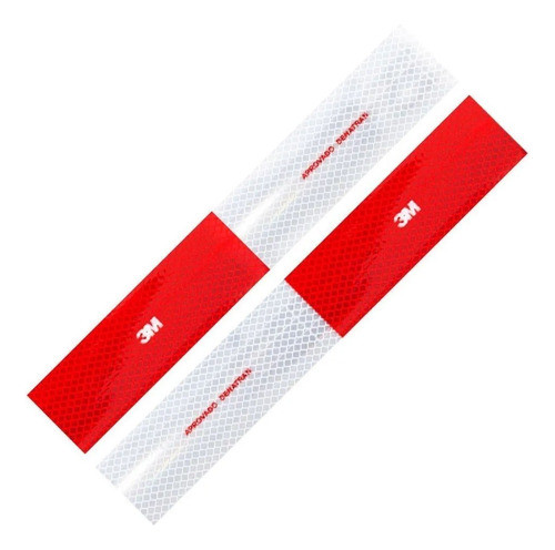 Faixa Refletiva Lateral 3m Grau Diamante 10 Unidades 1