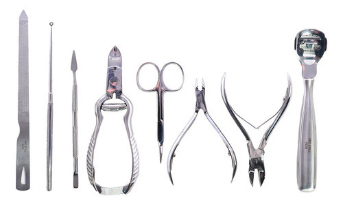 Pro Style Inox Set Instrumental Para Manicuría Y Pedicuría 0