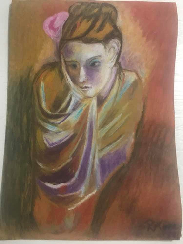 Pintura Picasso Copia Pastel Oleo 1