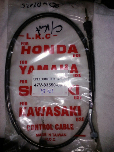 Yamaha Dt 125 Cable De Velocímetro 1