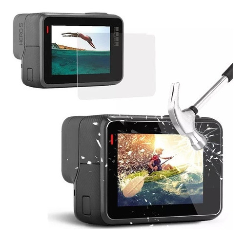 Película De Vidro - Tela De Lcd - Gopro Hero5 Black 0