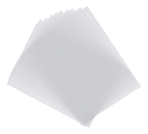 10pçs Folhas Plásticas Termoretratil Para Crianças 0