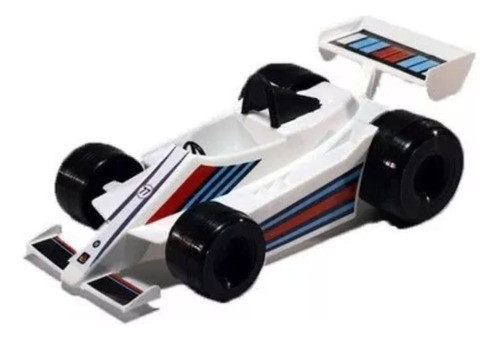 Auto F1 Blanco Juguete Plastico 0