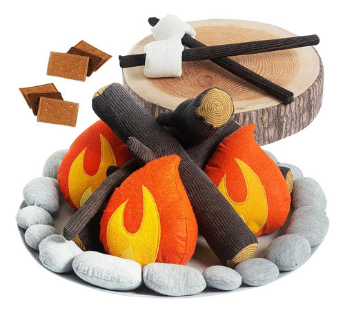~? Pathfinder Pandas Pretend Campfire Set Para Niños Con S'm 0