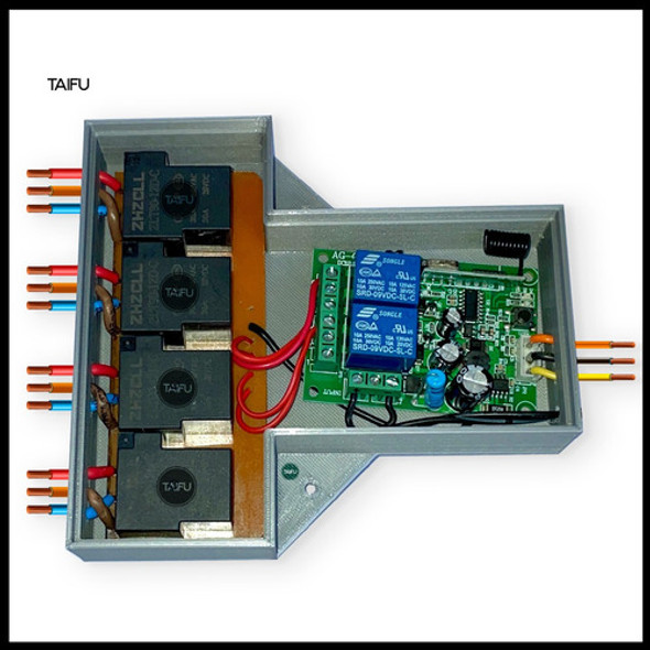 Control Rf 433 Malacate 220v O Motor + De 3 Cables Paralelo 1