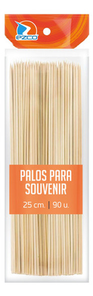 90 Palitos De Brochette Para Souvenir Ezco 25cm De Largo 0 90 Palitos De Brochette Para Souvenir Ezco 25cm De Largo 0