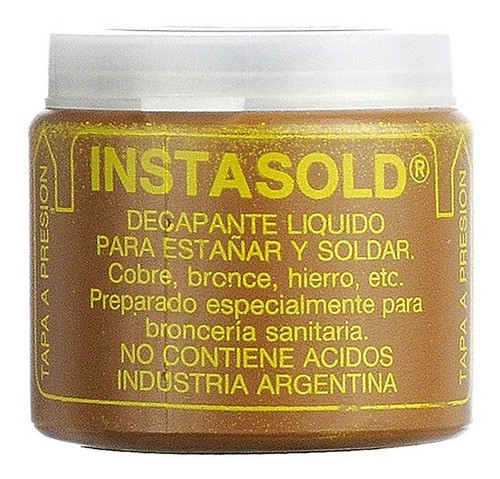 Decapante Liquido Para Estañar Y Soldar Instasold 500 Gr 0