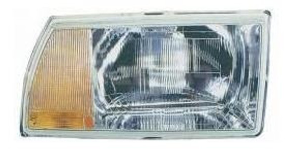 Optica Faro Delantero Citroen Visa Derecha Señalero Ambar 0