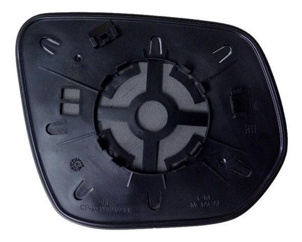 Lente Retrovisor C/ Base S10 13 14 15 16 17 Motorista 1