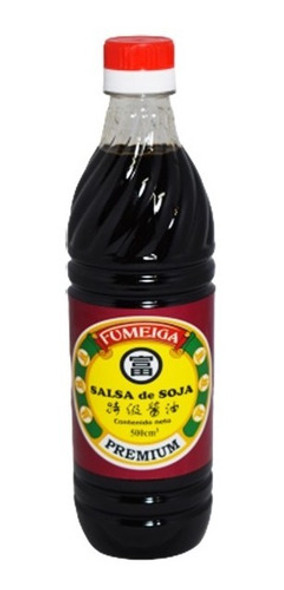 Salsa De Soja Fumeiga Premium 500ml Para Sushi Cocina Japon 0