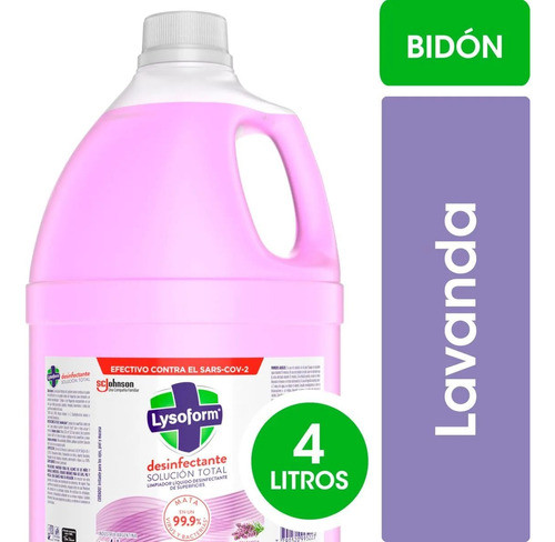 Lysoform Limpiador Liquido 4 L 0