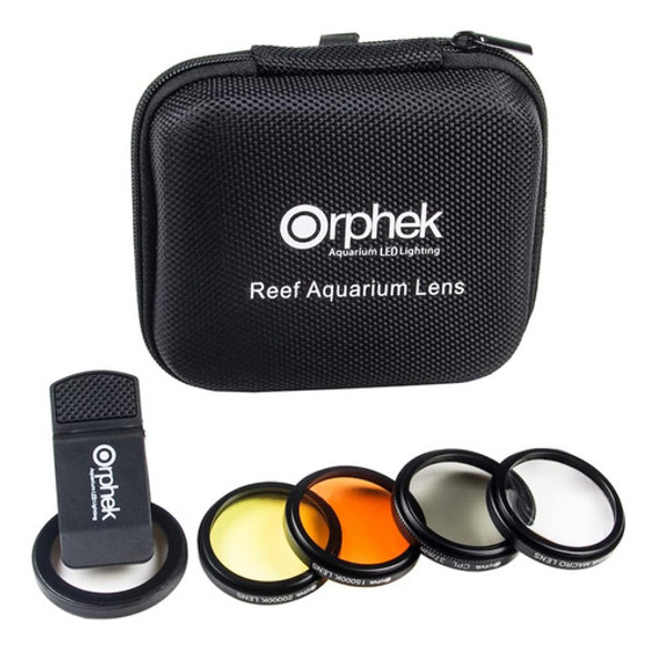 Orphek Lens Kit 2020 Smartphones 4 Incluidos: Macro, Cpl Y 0