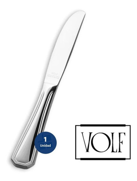 Cuchillo De Postre Cubierto Volf Carat Acero Inoxidable 1