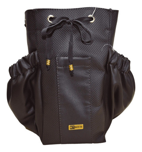 Bolsa Mateira Argentina Chimabag Marrom Textura Chimarrão 0