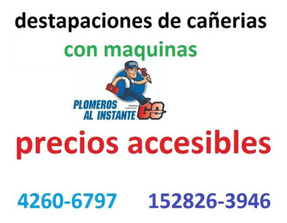 Plomerias Y Destapaciones En Villa Sarmiento 0