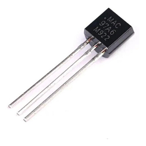 Mac97a-6 Triac 600ma 600v Ig-5ma Sensible(to-92) X 10 U 0