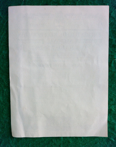 Bono De Recuperación Nacional. Empréstito 9 De Lulio. 1