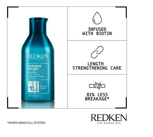 Pack Duo Extreme Length Shampoo Y Acondicionador Redken 1