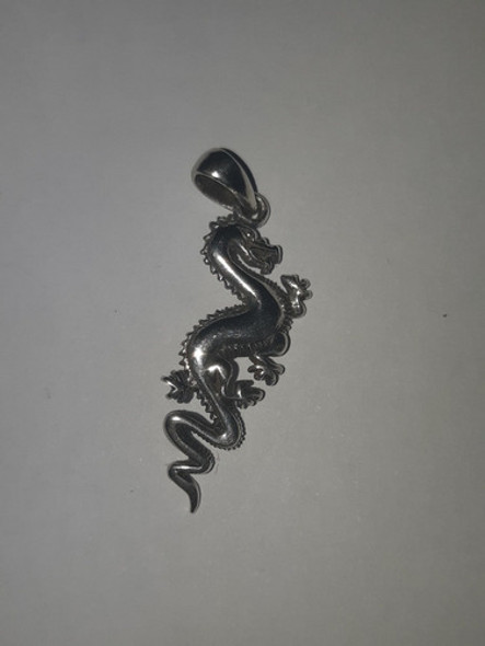 Colgante Dragon En Plata Sellada 1