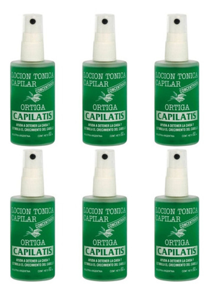 Capilatis Ortiga Locion Concentrada Tonico Capilar 60ml X 6 0 Capilatis Ortiga Locion Concentrada Tonico Capilar 60ml X 6 0