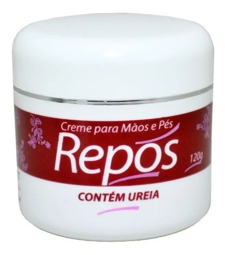 Repos Cosméticos Creme Para Mãos E Pés C/ Uréia 120g 0