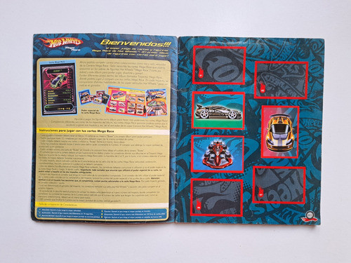 Album Hot  Wheels Panini 2005 Faltan  81 Figuritas.- 1