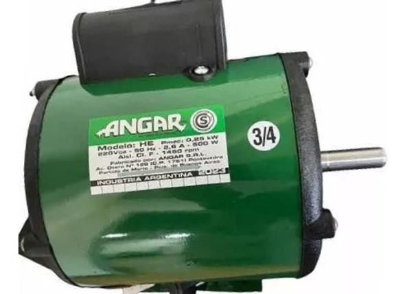 Motor Eléctrico Hormigonera 3/4 Trompo. Directos De Fabrica 1