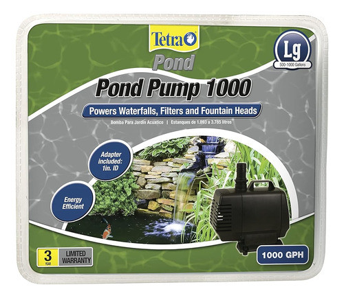 Bomba De Jardín Acuático Tetrapond, Alimenta Cascadas / Filt 0