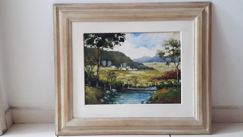 1118- Thomas Fleming. Ost. 63cmx53cmcom Moldura. Paisagem. 1