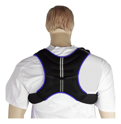 Chaleco De Pesas Gymenist Con Correas Ajustables De Talla Ún 0